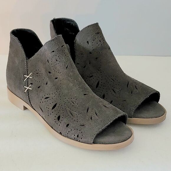 Coolway open toe booties gray EU 37 made in Spain 🇪🇸 - Picture 2 of 5